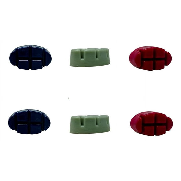 Colonial Candle Wax Melts Paris' Scents (6 Packs, 2.4 oz Each, 36 tarts) Simmer Snaps River Seine, Raspberry Macaroon, Parisian Cafe