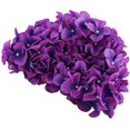 thumbnail image 1 of Bonnet de Bain Rétro pour Femmes avec Pétale Floral, Violet, 1 of 3