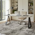thumbnail image 3 of VUNATE 6'x9' Area Rugs for Living Room Washable Rugs Modern Abstract Distressed Indoor Rug Carpet Soft Fluffy Area Rugs for Bedroom Dining Room Office Kitchen Foldable Nonslip Rug Taupe, 3 of 8