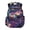 Neon Wolf Music Print, variant on CHAQLIN Tie Dye Leopard Print Book Bag with Multi-Pocket, Multiple Compartments Adjustable Shoulder Strap 17 Inch Toddler Bookbag for Travel School