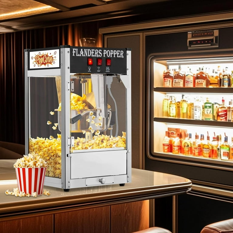 Ktaxon 8oz Popcorn Maker Machine, 32 Cups, Countertop Popper with