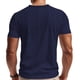 thumbnail image 4 of pstuiky Camisas casuales de manga corta para hombre, Camiseta de manga corta para hombre, informal, de color liso, de red, con cuello redondo, manga corta, ligera, de manga corta y cuello redondo. xl, 4 of 4