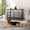 Black, variant on Ironovahome 48" Heavy Duty Dog Crate Furniture, Chew-Proof & Escape-Proof Wooden Dog Cage with Safe Locks & Double Doors, XL Indoor Dog Kennel Pet House for Large Dogs Up to 100lb, White