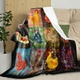 thumbnail image 2 of Chickens Throw Blanket Gifts for Chicken Lovers Warm Ultra-Soft Micro Flannel Blanket for Bed Couch Living Room 40"x30", 2 of 8