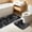 🔥 Black_New, variant on TTJ 2-Piece Bathroom Rug Set Extra-Long Toilet Shower Mat Non-Slip Absorbent Quick-Dry Plush Bath Mats Thick Washable Floor Rugs Soft Comfort For Bathroom And Toilet Areas