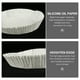 thumbnail image 2 of 100 bandejas de papel para freidoras de aire, bandejas de papel de silicona para freidora de aire, bandejas para hornear de papel y aceite., 2 of 6