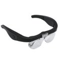 thumbnail image 1 of Gafas de Lupa Alupre con 2 Luces LED Lupa de Gafas Recargable por USB 1.5X 2.5X 3.5X 5X, 1 of 1