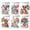 Birthday Puppy, variant on FLOPESN 6Pcs DIY Folding Greeting Diamond Art Painting Card ,Creative Design Thank You Card Set for Holiday Birthday Crafts Gift-Birthday Puppy