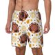 thumbnail image 1 of Fotbe Fall Turkey Traje de Baño para Hombre – Shorts de Natación de Secado Rápido con Forro y Bolsillos-Large, 1 of 6