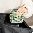 thumbnail image 6 of Sanitary Napkin Storage Bag for Girls Women, Portable First Period Pads Bag Tampons Holder Girls Travel Makeup Bag, Large Capacity Watercolor Forest Seamless Pattern, 6 of 6