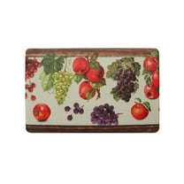 Home Sweet Home Anti Fatigue Kitchen Floor Mat - Non Slip Foam Comfort Standing Mat with Stain & Water Resistant Surface (Chef Mat Sweet Fruit, 20" W x 39" L) OVERSIZED