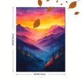 thumbnail image 3 of Qisvanset 12x16 Inch 2D Flat Framed Canvas Art, Blue Heron Watercolor Lake Nature Wildlife Home Wall Art Decor, 3 of 5