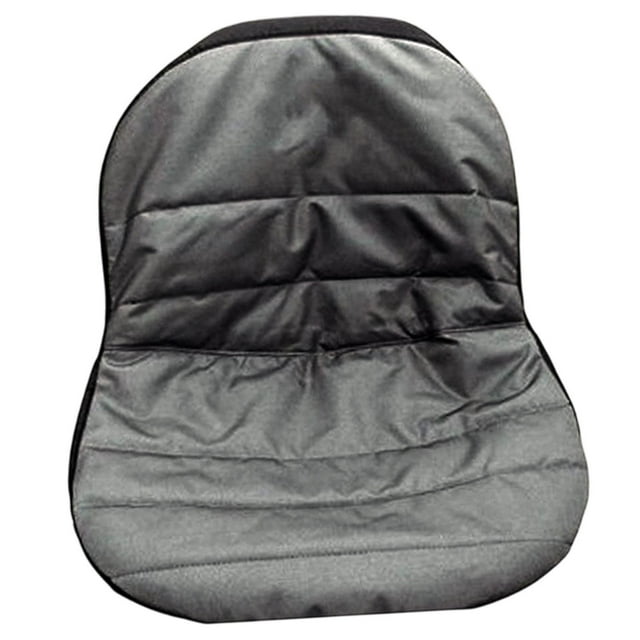 Almencla Riding Lawn Mower Seat Cover Accessories Waterproof for Garden Backyard Farm Gray