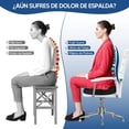 thumbnail image 3 of Cojin Ergonomico para Silla, Cojín Gel para Silla, Asiento Ergonómico para Silla de Oficina, Cojines de Espuma Viscoelástica, Ideal para Coche., 3 of 4