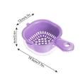 thumbnail image 4 of Fruit Washer Strainer Bowl with Handle,2 in 1 Fruit Washing Bowl with Strainer,Dual-Layer Veggie Colander Draining Basket,Vegetable Washing Draining Basket for Mini Berry Grape Washer, 4 of 10