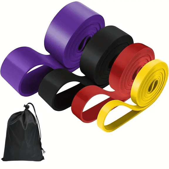 Pull Up Bands, Resistance Bands, Pull Up Assistance Bands Set for Men & Women, Exercise Workout Bands for Working Out, Body Stretching, Physical Therapy, Muscle Training