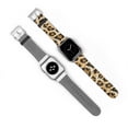 thumbnail image 3 of Brown Leopard Print Faux Leather Band For Apple Watch-Series 1-9/SE Devices, 3 of 4