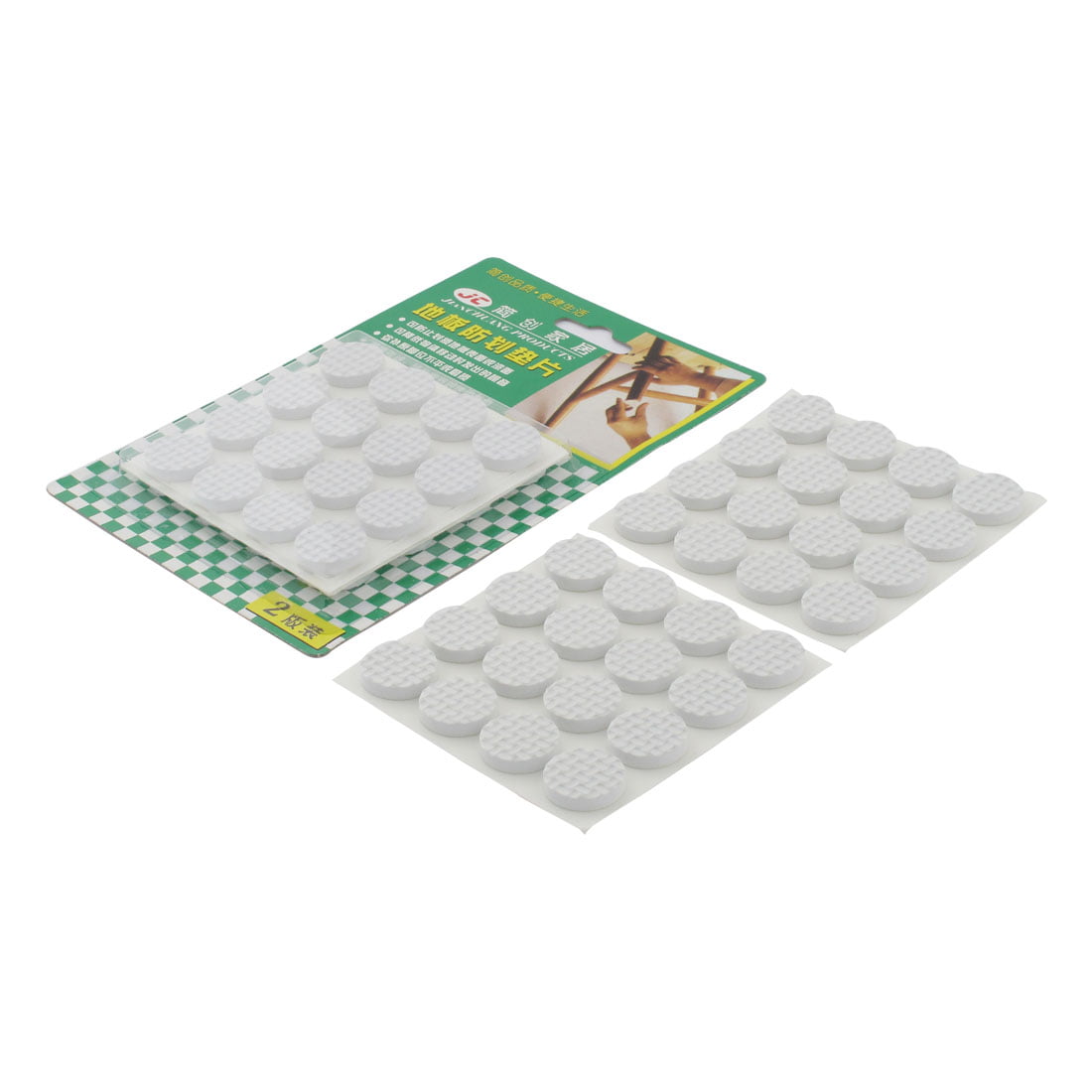 Details about   Table EVA Self Stick Floor Protection Furniture Foot Pads White 25mm 18pcs 