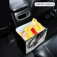 thumbnail image 3 of Qxltty Black Dragons Car Dumpster Collapsible Rear Seat Suspension Trash for Front Seat Center Console in Vehicle, 3 of 8