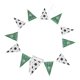 thumbnail image 2 of PTOOTP 5Jgo Banderines Triangulares Coloridos Para De Fiestas De Fútbol Y Eventos Deportivos, 2 of 6