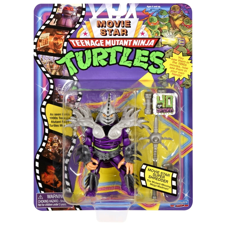 Teenage Mutant Ninja Turtles: 4” Original Movie Star Super
