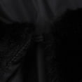 thumbnail image 4 of Imperméable pour Femmes, Veste Courte Douce à Manches Longues Noire, 4 of 6
