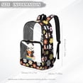 thumbnail image 7 of FKELYI Flower Panda Print 17 Inch Clear Backpack Kids Backpack See Through Schoolbag Spacious Bookbag Travel Bags for Elementary Student, 7 of 7