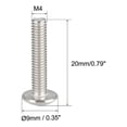 thumbnail image 3 of Unique Bargains Machine Screws, M4x20mm Phillips Screw, 304 Stainless Steel, Fasteners Bolts 50Pcs, 3 of 3