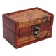 thumbnail image 2 of Caja de almacenamiento Retro multifuncional, caja organizadora de madera antigua para almacenamiento de cosméticos, 2 of 8