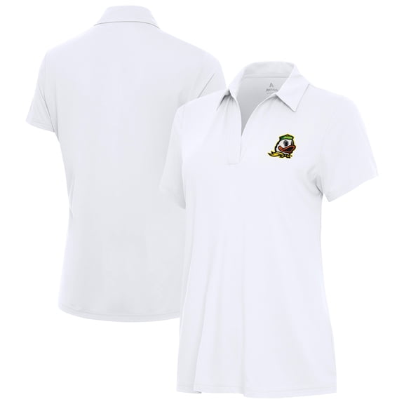 Women's Antigua White Oregon Ducks Era Polo