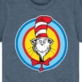 thumbnail image 3 of Dr. Seuss - Cat In the Hat Smile - Toddler And Youth Short Sleeve Graphic T-Shirt, 3 of 6