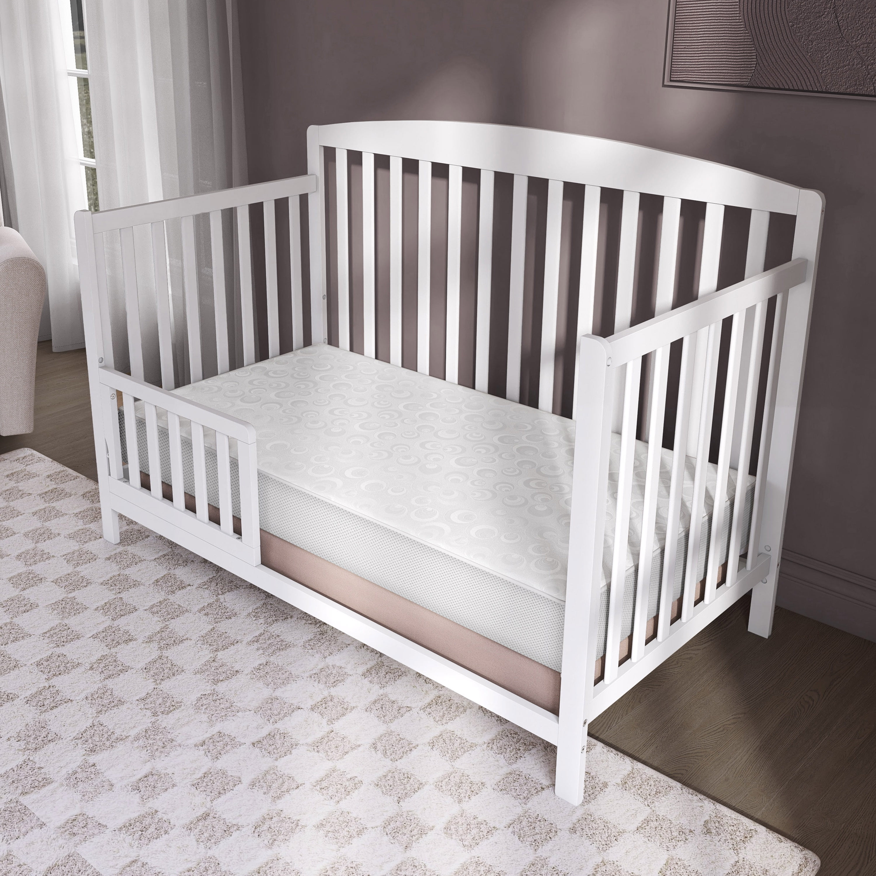 Dream on Me 2-in-1 Breathable 150 Ultra Coil Crib & Toddler Innerspring Mattress