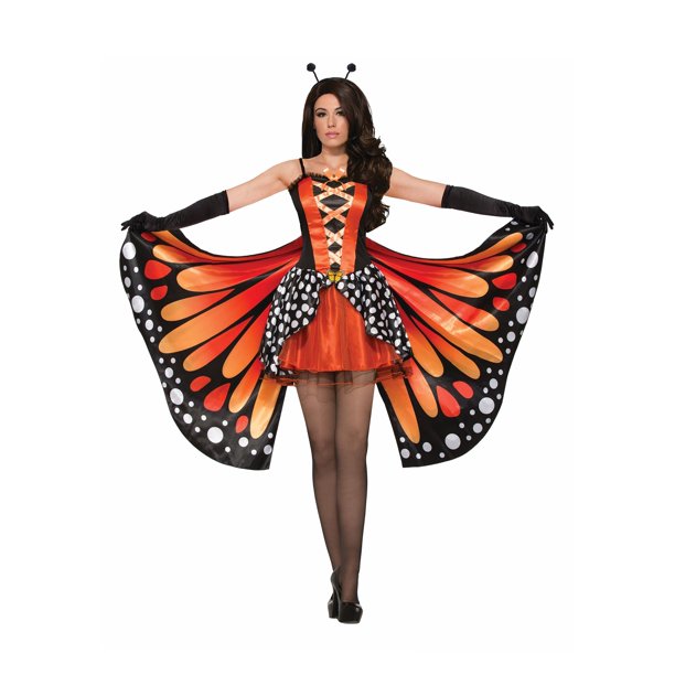 Miss Monarch Butterfly Costume Adult Uk Size 10 14 main image 0