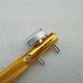thumbnail image 4 of HLONK 4 PCS  Metal Fishing Line String Knotter Manual Portable Fishing Hook Fishing Tool (Golden), 4 of 6