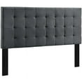thumbnail image 2 of Modway Paisley Tufted Full/Queen Performance Velvet Headboard in Gray, 2 of 6