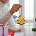 thumbnail image 3 of Gibobby Conjunto de adornos navideños para el árbol de Navidad Decoración de metal para colgar para el árbol Decoración navideña Regalos para niños(A), 3 of 5