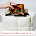 thumbnail image 6 of Thanksgiving Turkey Velvet Portable Jewelry Box with Removable Compartment - Ideal Bracelet Holder and Necklace Organizer - Gift, 6 of 7