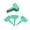05-Green, variant on Fdelink Garden Label Clearance 100PC Plastic Plant Long TypeTags Markers Nursery Tray Garden Labels Blue
