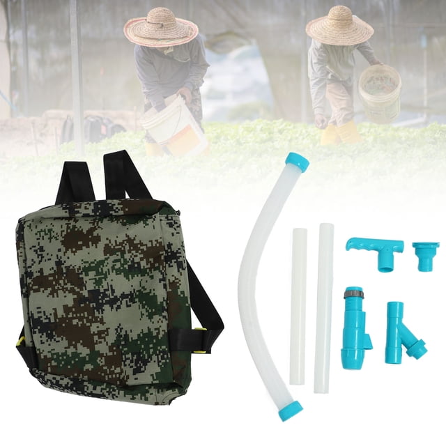 Manual Fertilizer Sprayer, Backpack Sprayer Oxford Cloth Fabric Toughness Large Capacity for Fertilizing Corn Fruit Tree Corn