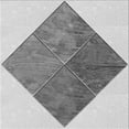thumbnail image 1 of Ahgly Company Machine Washable Indoor Square Transitional Sonic Silver Gray Area Rugs, 7' Square, 1 of 7