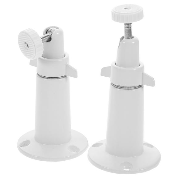 GOOHOCHY 2pcs Wall Mount Security Camera Bracket Aluminum Alloy Spotlight Camera Support Adjustable Mounting Bracket for Indoor and Outdoor