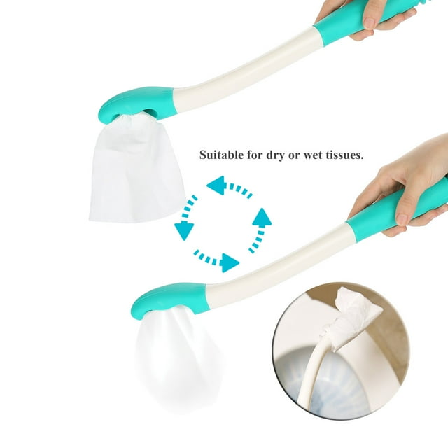 Sonew Support de Papier Toilette, Aide à l'Essuyage Automatique, Essuie-Tout Inférieur