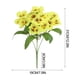 thumbnail image 3 of Flores artificiales de pensamiento de seda para decoración floral, ideales para bodas, hoteles, centros de mesa y el hogar., 3 of 5
