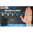 thumbnail image 2 of RiptGear Compression Gloves, Copper Infused, Open Finger, Extra Large, Black, 2 of 6