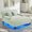 Green, variant on Oversized Chaise Lounge Chair Indoor, Chenille Sleeper Chair Bed with 6-Position Adjustable Backrest, Upholstered Reading Chairs with LED Light Strip, Comfy Lounge Armchair with 2 Pillows