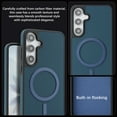 thumbnail image 3 of Allytechgroup for Samsung Galaxy S23 Plus Case, Slim Thin Carbon Fiber Back Cover Anti-Scratch Shockproof Support Wireless Charging Military Grade Drop Protection NON-Slip Case for Women Men, Blue, 3 of 7