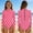 Hot Pink, variant on Cethrio Girls' One Piece Swimwear, Surfing Summer Beach Long Sleeve Kids Bathing Suit Hot Pink Size 7-8