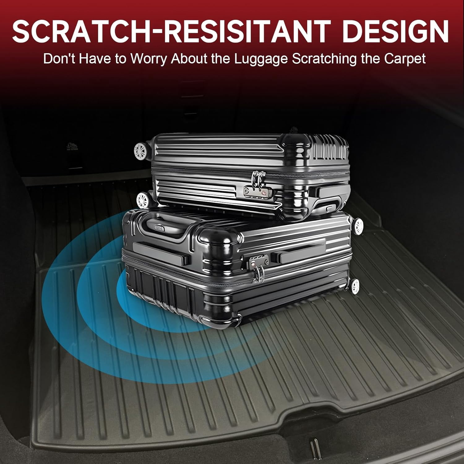 Cargo Mat for 2025 Tesla Model Y Juniper, for Tesla New Model Y 5-Seater Accessories, All Weather TPE Cargo Liner, Custom Fit Heavy Duty Non Slip Trunk Protector