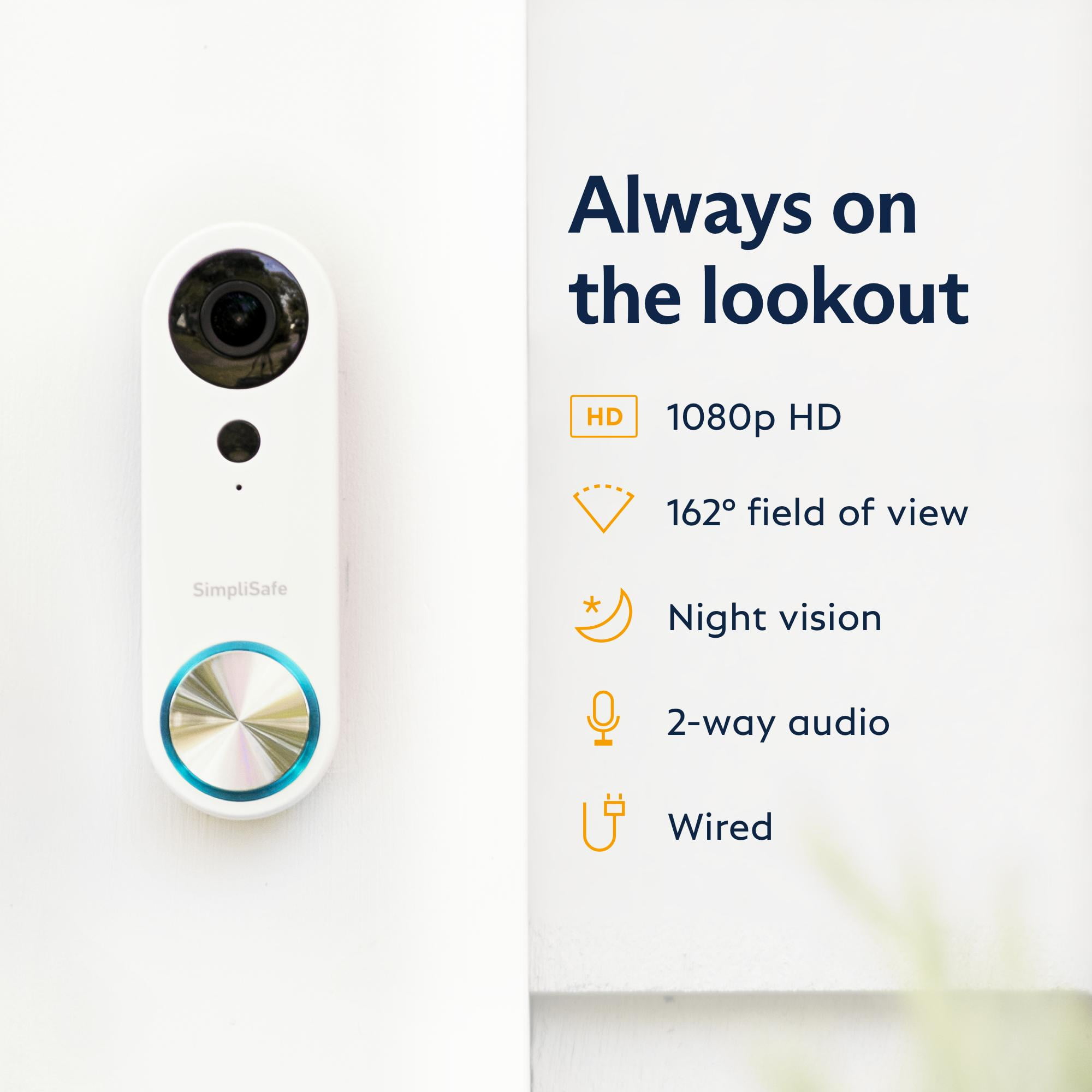 SimpliSafe Video Doorbell Pro