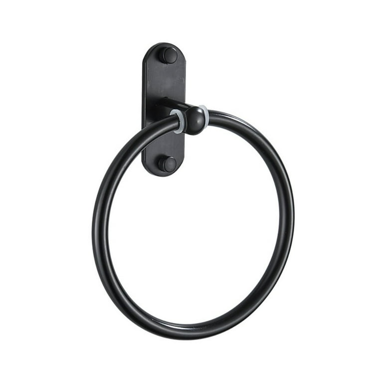 Bathroom Towel Ring Stainless Steel Self Adhesive Towels Holder Wall Mounted Hand Towel Rails for Kitchen Bath Room